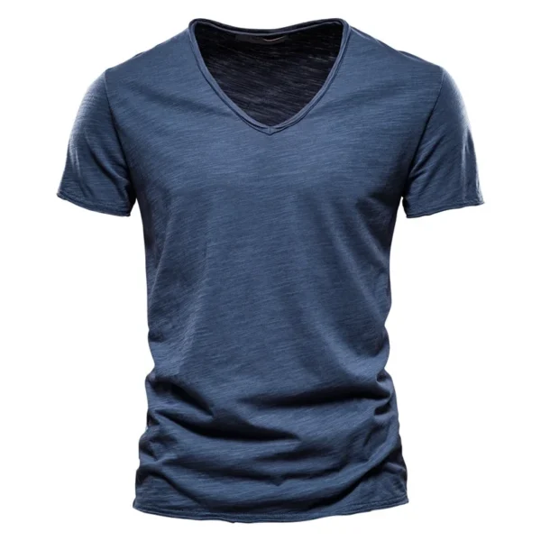 Men’s Cotton V-Neck T-Shirt